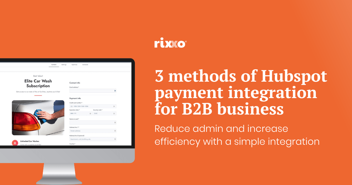 3 methods of Hubspot payment integration for B2B business