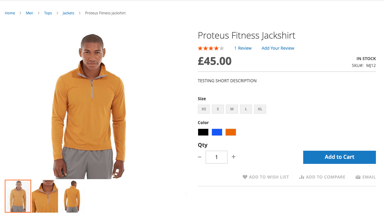Magento XML Layout Update Cheatsheet - Brilliant timesaving tips! Before removing the price in Magento product page using a layout update