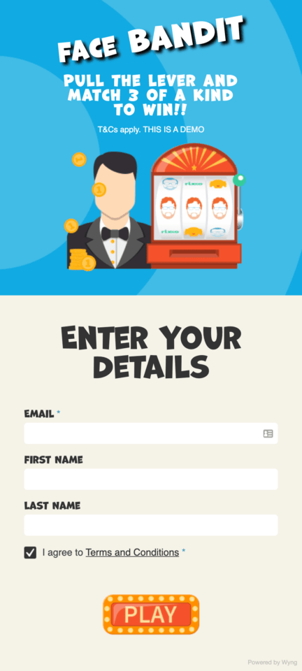 Fruit Machine - A one armed bandit style competition Fruit Machine - A one armed bandit style competition