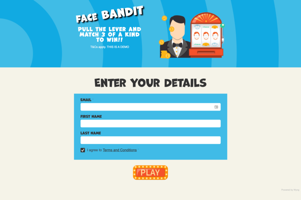 Fruit Machine - A one armed bandit style competition Fruit Machine - A one armed bandit style competition