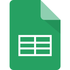 Google Sheets Icon